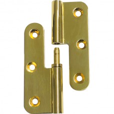 BUTT HINGE 3416 90X63 R BP.MSPOL