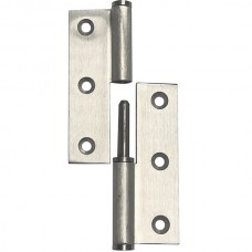 BUTT HINGE SS 580NR 70X50X2MM LEFT