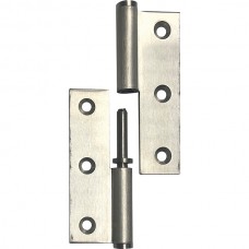 BUTT HINGE SS 580NR 70X50X2MM RIGHT