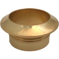 DRILL-IN RING PREC. BRASS.  26MM DOOR TH. 16MM