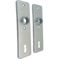 SHORT DOORPLATE 6645-75 ROUNDHOLE BSC A PAIR