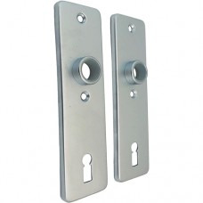 SHORT DOORPLATE 6645-75 ROUNDHOLE BSC A PAIR
