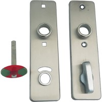 SHORT DOORPLATE 6645WC-75 ESTR SS A PAIR