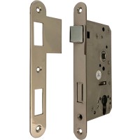 SHIPS LOCK CYL. 3801Z SS POL.L C/W STRIKE PLATE