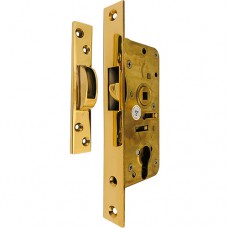 SLIDING DOOR LOCK 1069PC BP FRONT PLATE.