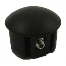 END PIECE BLACK PVC 2812
