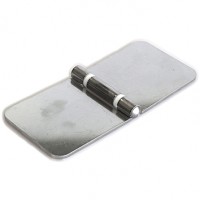 HINGE SS W.NYLONBEARING 70X160X3