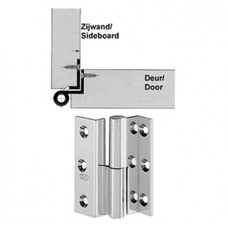 CURVE BUTT HINGE300KD 7,5-60MM BSC-L