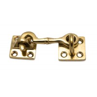 CABIN HOOK BRASS  75MM