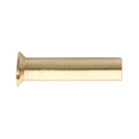 SLEEVE NUT F.THROUGH-BOLT BRASS M4X22
