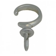 CUP HOOK BRASS CHR-PL.  301-25