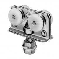 SLIDING DOOR HARDWARE Kroon Galvanised 80K