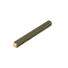 SPINDLE SQUARE 7MM 100MM BRASS