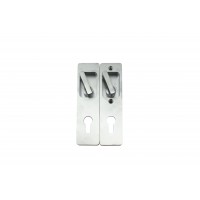 FLUSH DOOR PLATE 4969Z 60MM BSC A PAIR