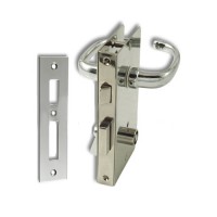 LOCK SET C/W PLATES 4017WC BPC L
