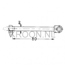 SWIVEL BOLTS BRASS