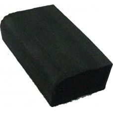 BLACK SPONGE RUBBERS WITH SKIN FIRE-REDUCING