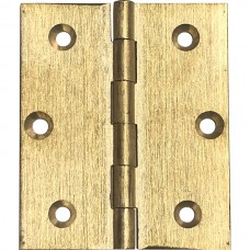 SHIPS HINGE FP BRASS LIGHT 40X35MM