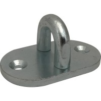 EYEPLATE HEAVY STEEL GALVANIZED 72X42MM