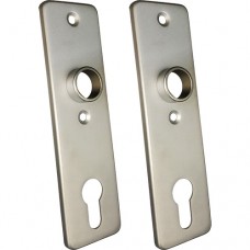 SHORT DOORPLATE 6645Z75 ROUND HOLE BSC A PAIR