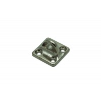 EYEPLATE NICK-PL BRASS 22X22MM