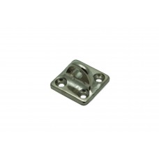 EYEPLATE NICK-PL BRASS 22X22MM