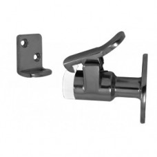 DOOR STOP W CATCH SS 316 63MM