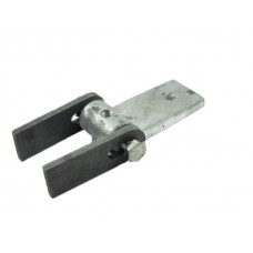 WELDING DOOR HINGE 7625 ALUM/STEEL M10 SLOTTED HOLE