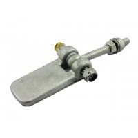 WELDING DOOR HINGE 7626 ALUM/SS M12 ADJUSTABLE