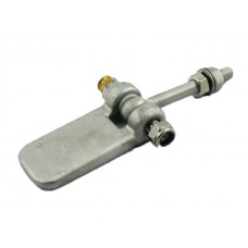 WELDING DOOR HINGE 7626 ALUM/SS M12 ADJUSTABLE
