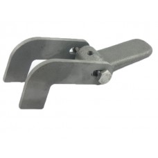 WELDING DOOR HINGE 7635 STEEL/STEEL M10 SLOTTED HOLE
