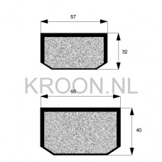 RUBBER PACKING 57X32MM HPA57 A METER